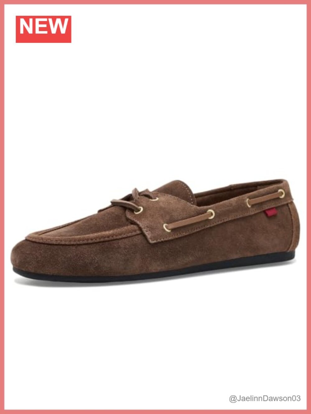 Women's Leather Driving Loafers Round Toe Low-Top